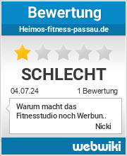 Bewertungen zu heimos-fitness-passau.de