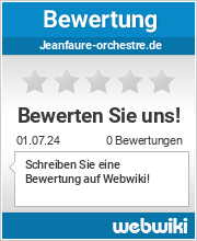 Bewertungen zu jeanfaure-orchestre.de