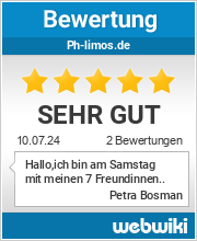Bewertungen zu ph-limos.de