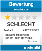 Bewertungen zu xxl-drinks.de