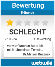 Bewertungen zu k-line.de
