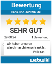 Bewertungen zu bank-und-schrank.de