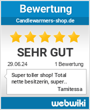 Bewertungen zu candlewarmers-shop.de