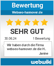 Bewertungen zu webseo-hannover.de