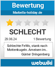 Bewertungen zu marbella-holiday.de