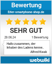 Bewertungen zu erler-smartphone-shop.de
