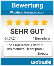Bewertungen zu woodandfirestudio.com