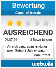 Bewertungen zu giants-of-iron.de