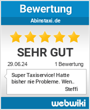 Bewertungen zu abinstaxi.de