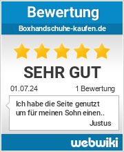 Bewertungen zu boxhandschuhe-kaufen.de