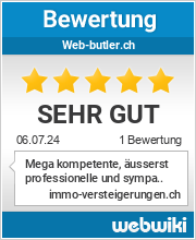 Bewertungen zu web-butler.ch