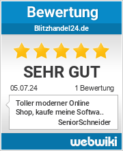 Bewertungen zu blitzhandel24.de
