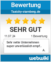 Bewertungen zu taxicity-starnberg.de