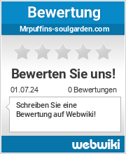 Bewertungen zu mrpuffins-soulgarden.com