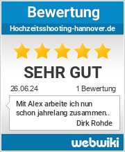 Bewertungen zu hochzeitsshooting-hannover.de