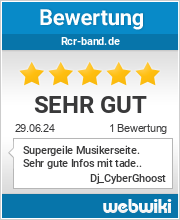 Bewertungen zu rcr-band.de