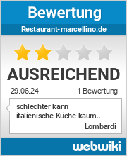 Bewertungen zu restaurant-marcellino.de