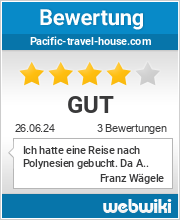 Bewertungen zu pacific-travel-house.com