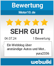 Bewertungen zu motor10.de