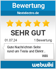 Bewertungen zu nextelectro.de