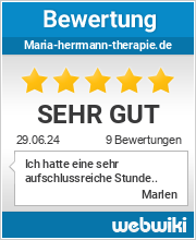 Bewertungen zu maria-herrmann-therapie.de