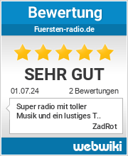 Bewertungen zu fuersten-radio.de