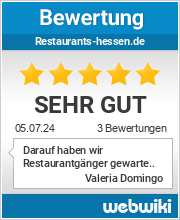 Bewertungen zu restaurants-hessen.de