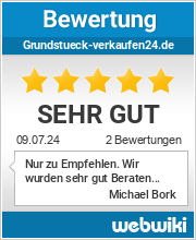 Bewertungen zu grundstueck-verkaufen24.de