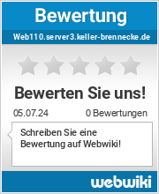 Bewertungen zu web110.server3.keller-brennecke.de