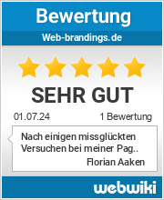Bewertungen zu web-brandings.de