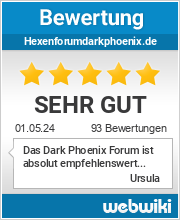 Bewertungen zu hexenforumdarkphoenix.de