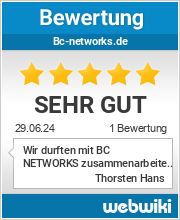 Bewertungen zu bc-networks.de