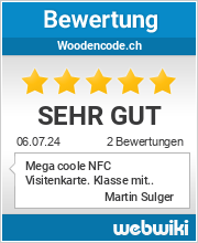 Bewertungen zu woodencode.ch