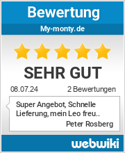 Bewertungen zu my-monty.de