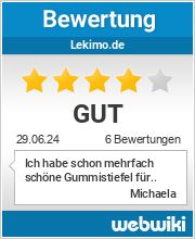 Bewertungen zu lekimo.de
