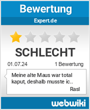 Bewertungen zu expert.de