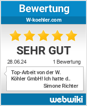 Bewertungen zu w-koehler.com