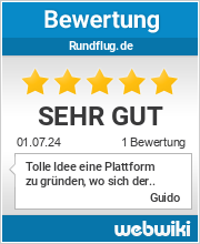 Bewertungen zu rundflug.de