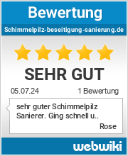 Bewertungen zu schimmelpilz-beseitigung-sanierung.de