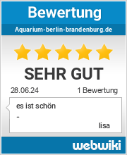 Bewertungen zu aquarium-berlin-brandenburg.de