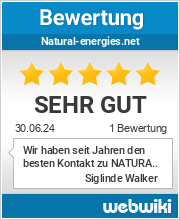 Bewertungen zu natural-energies.net