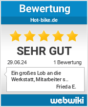 Bewertungen zu hot-bike.de