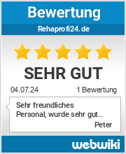 Bewertungen zu rehaprofi24.de