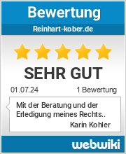 Bewertungen zu reinhart-kober.de