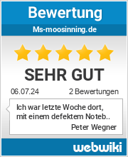 Bewertungen zu ms-moosinning.de