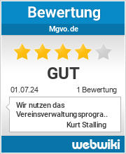 Bewertungen zu mgvo.de