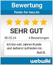 Bewertungen zu fonds-for-less.de