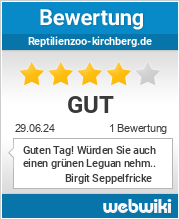 Bewertungen zu reptilienzoo-kirchberg.de