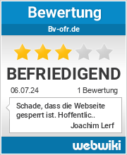 Bewertungen zu bv-ofr.de