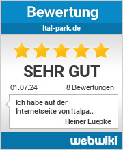 Bewertungen zu ital-park.de